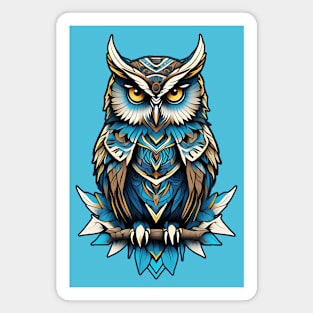 Blue Owl Magnet